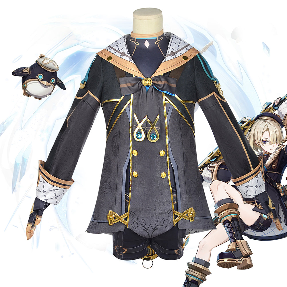 Genshin Impact Freminet Snezhevich Cosplay Costume