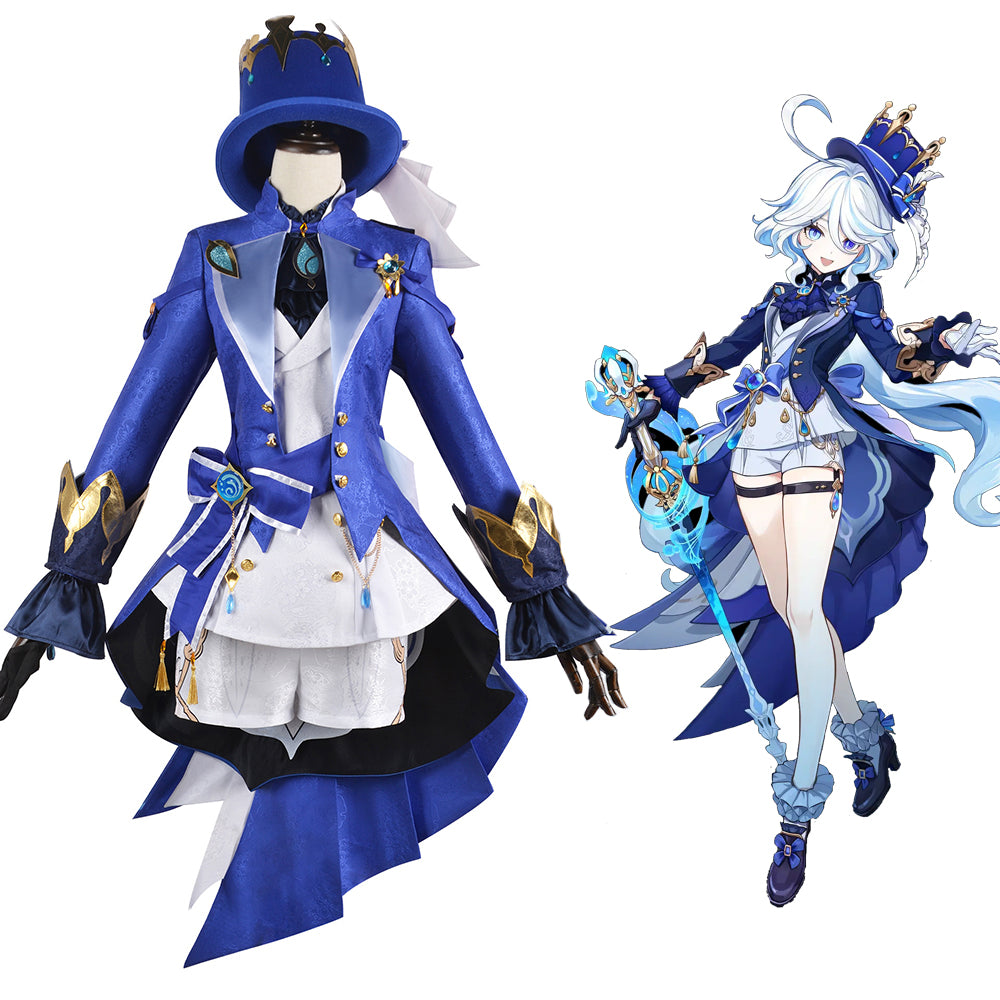Genshin Impact Furina Cosplay Costume
