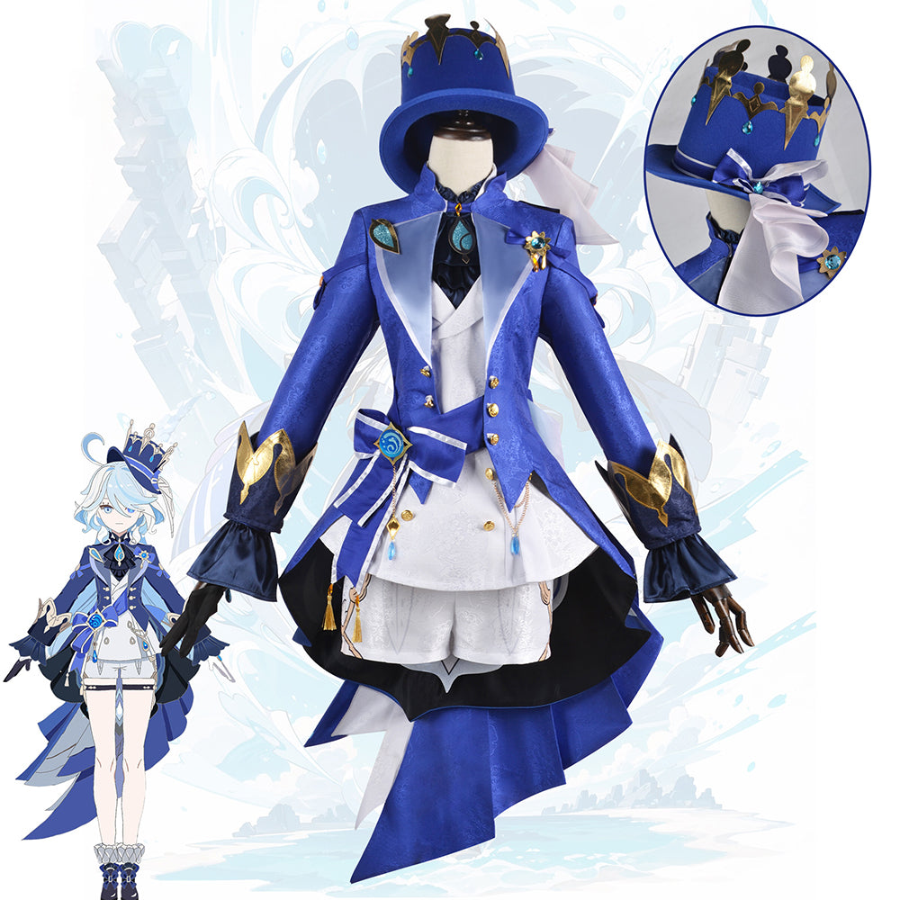 Genshin Impact Furina Cosplay Costume