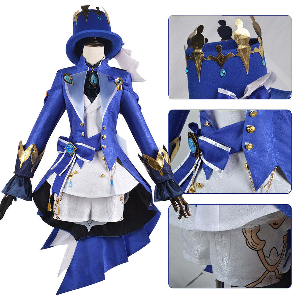 Genshin Impact Furina Cosplay Costume