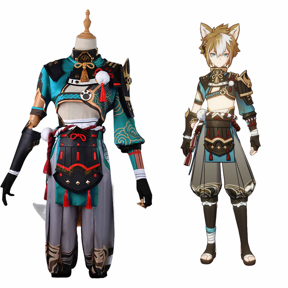 Genshin Impact Gorou Cosplay Costume