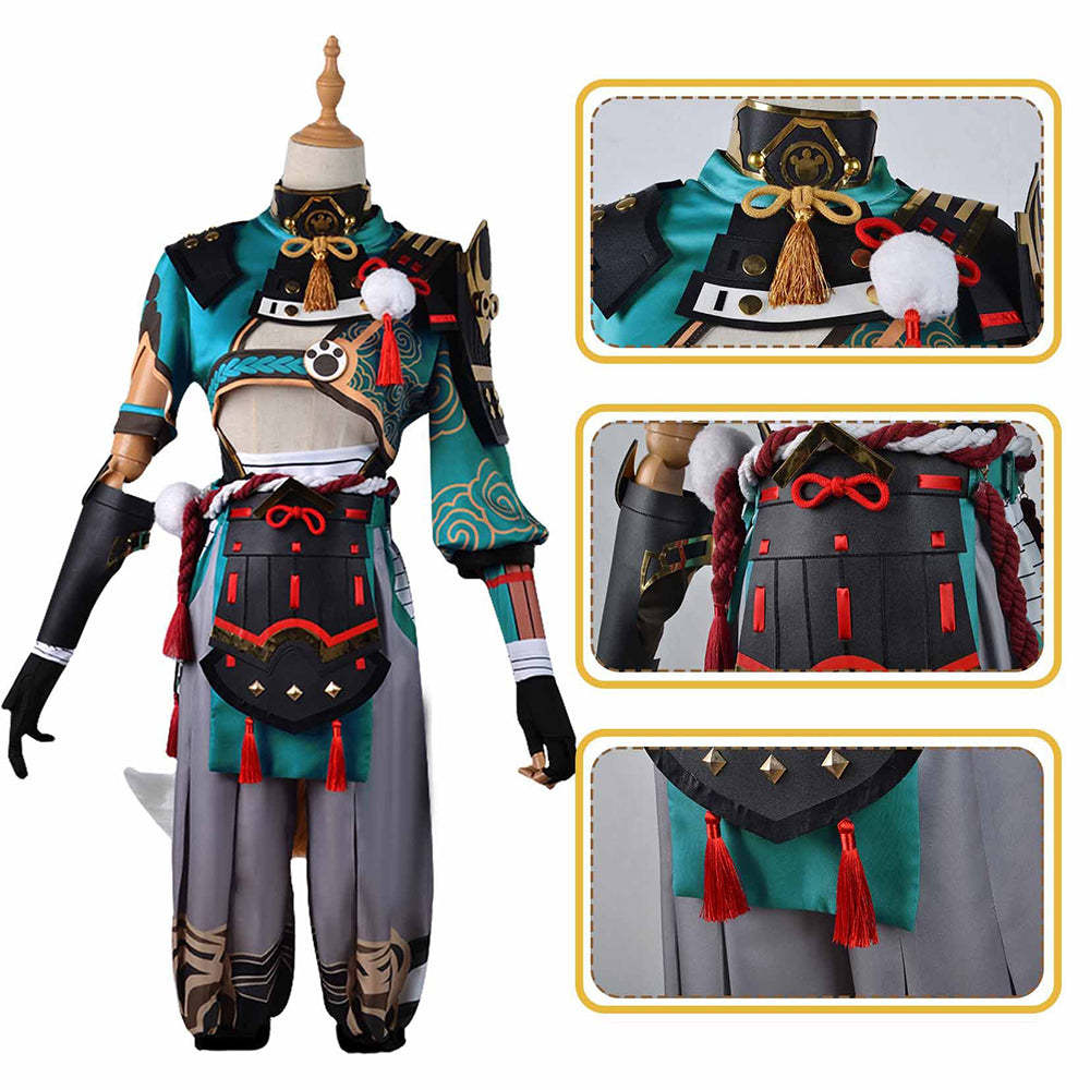 Genshin Impact Gorou Cosplay Costume