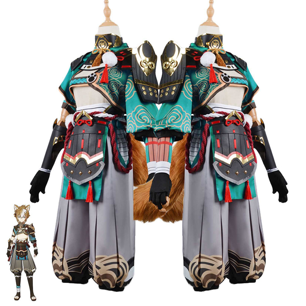 Genshin Impact Gorou Cosplay Costume