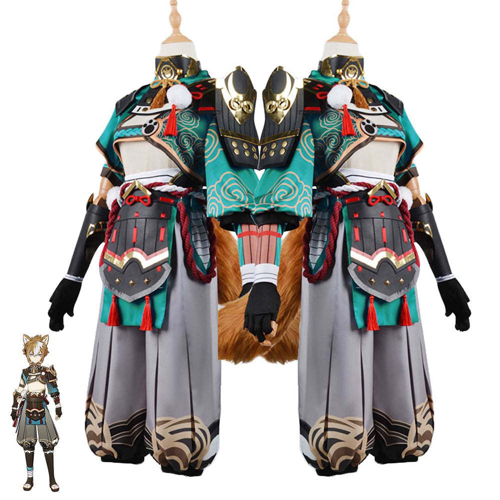Genshin Impact Gorou Cosplay Costume
