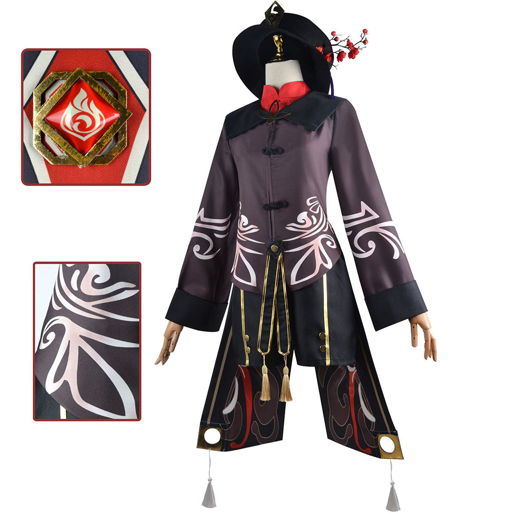 Genshin Impact Hu Tao Cosplay Costume
