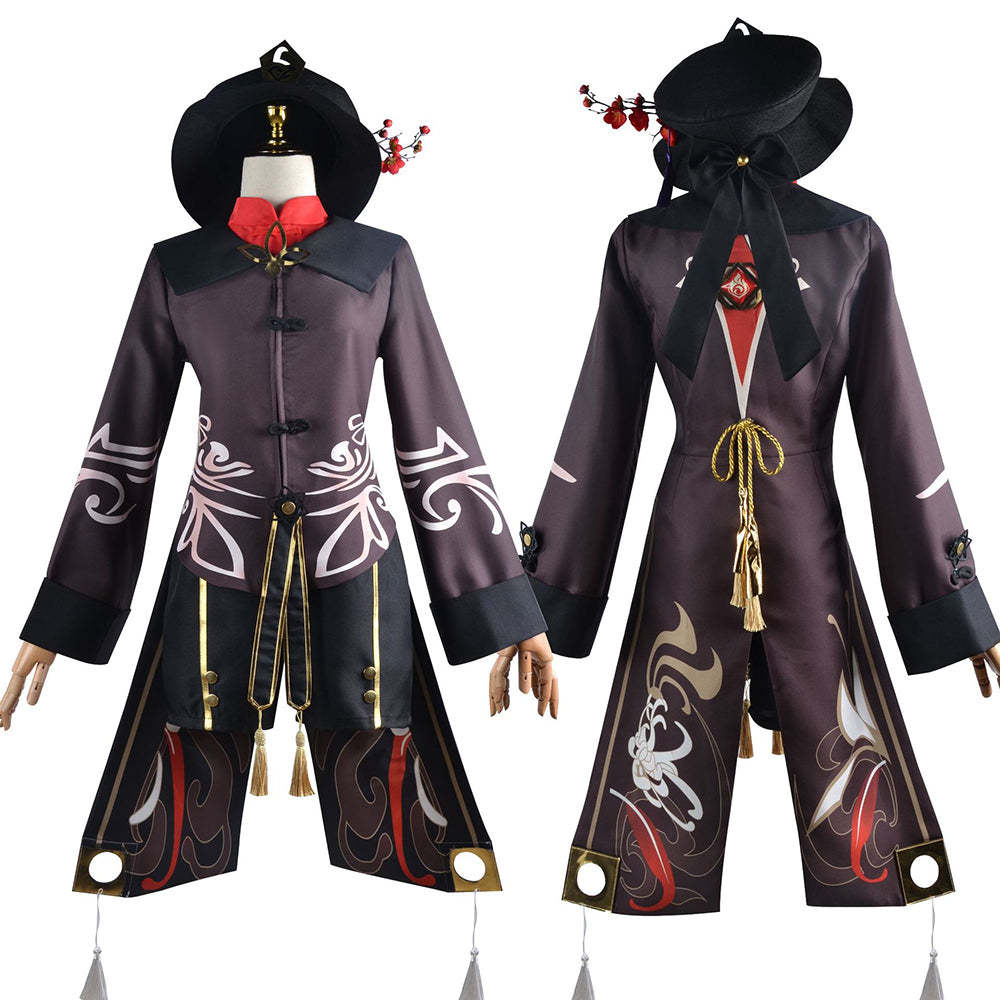 Genshin Impact Hu Tao Cosplay Costume