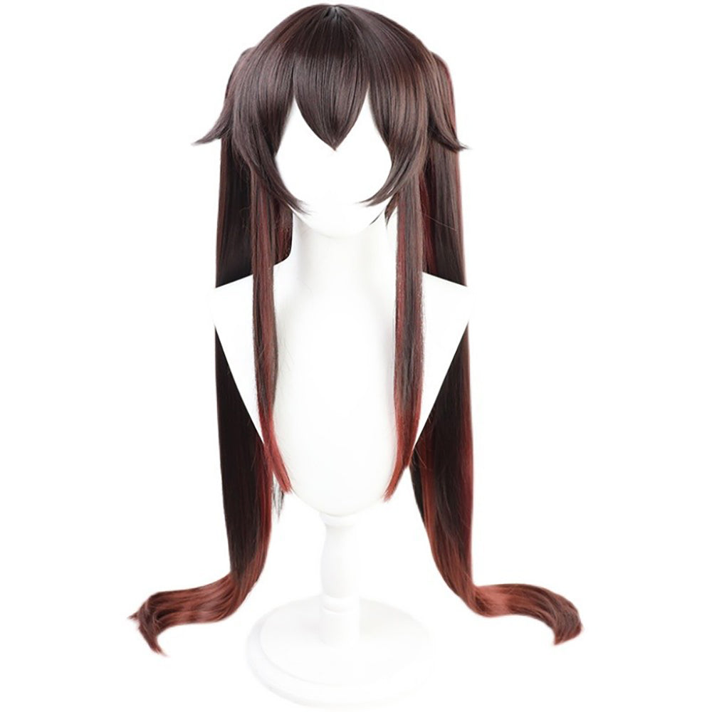 Genshin Impact Hu Tao Brown Cosplay Wig-Cosplay Instrumentality Project