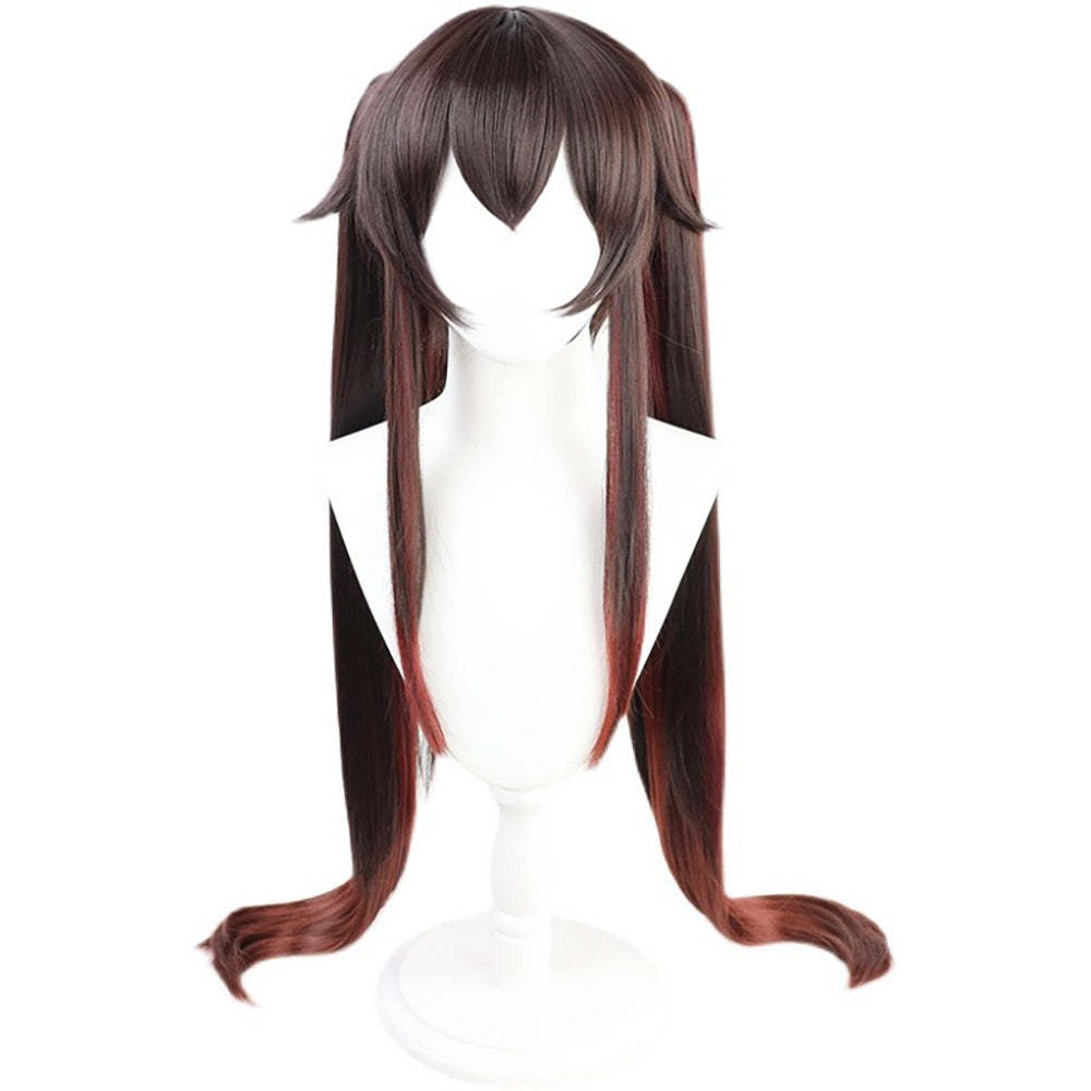 Genshin Impact Hu Tao Brown Cosplay Wig-Cosplay Instrumentality Project