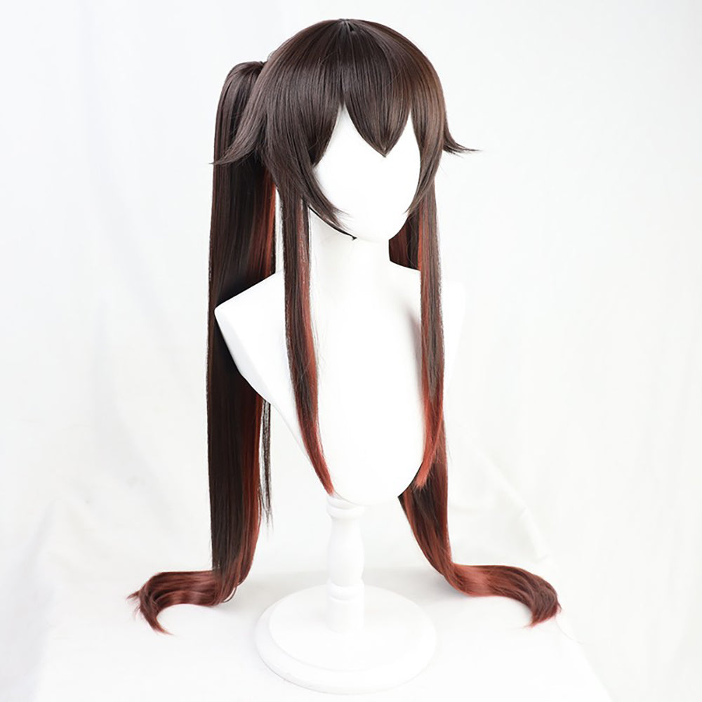 Genshin Impact Hu Tao Brown Cosplay Wig-Cosplay Instrumentality Project