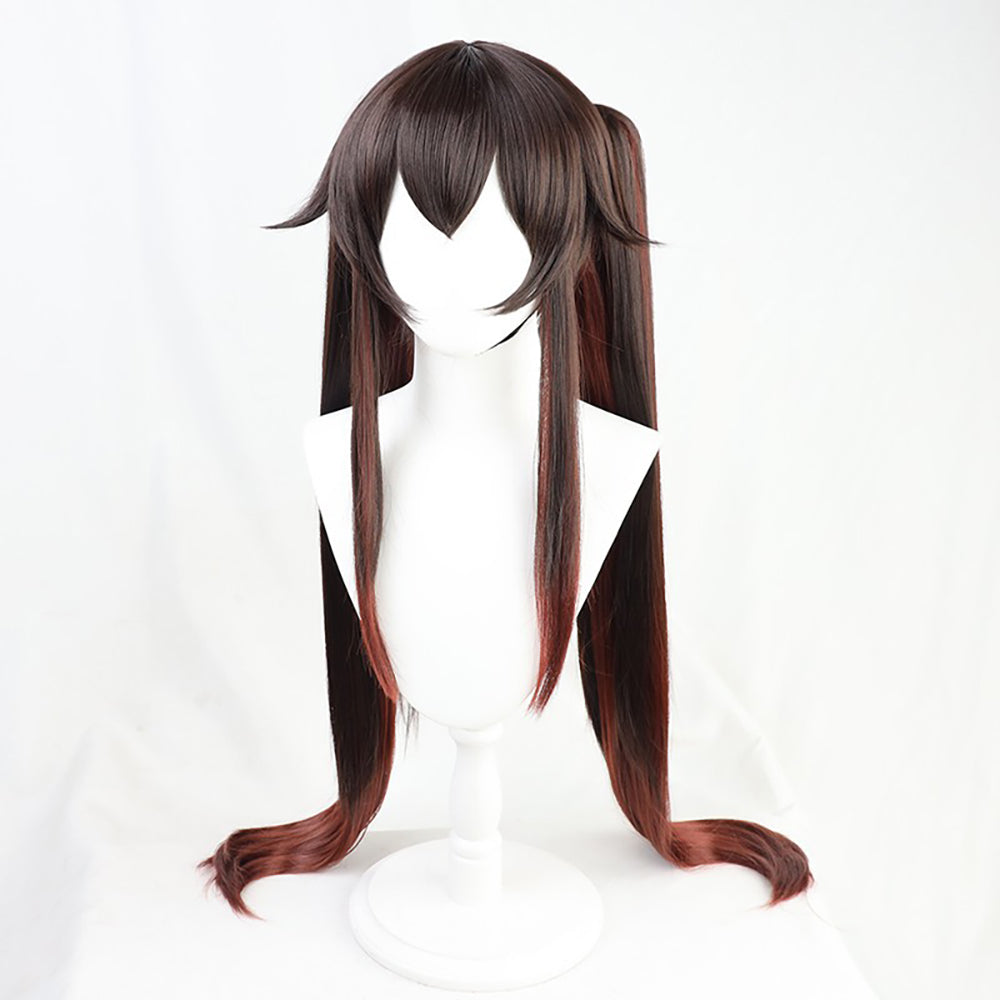 Genshin Impact Hu Tao Brown Cosplay Wig-Cosplay Instrumentality Project