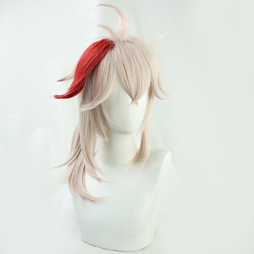 Genshin Impact Kaedehara Kazuha Silver Cosplay Wig-Cosplay Instrumentality Project