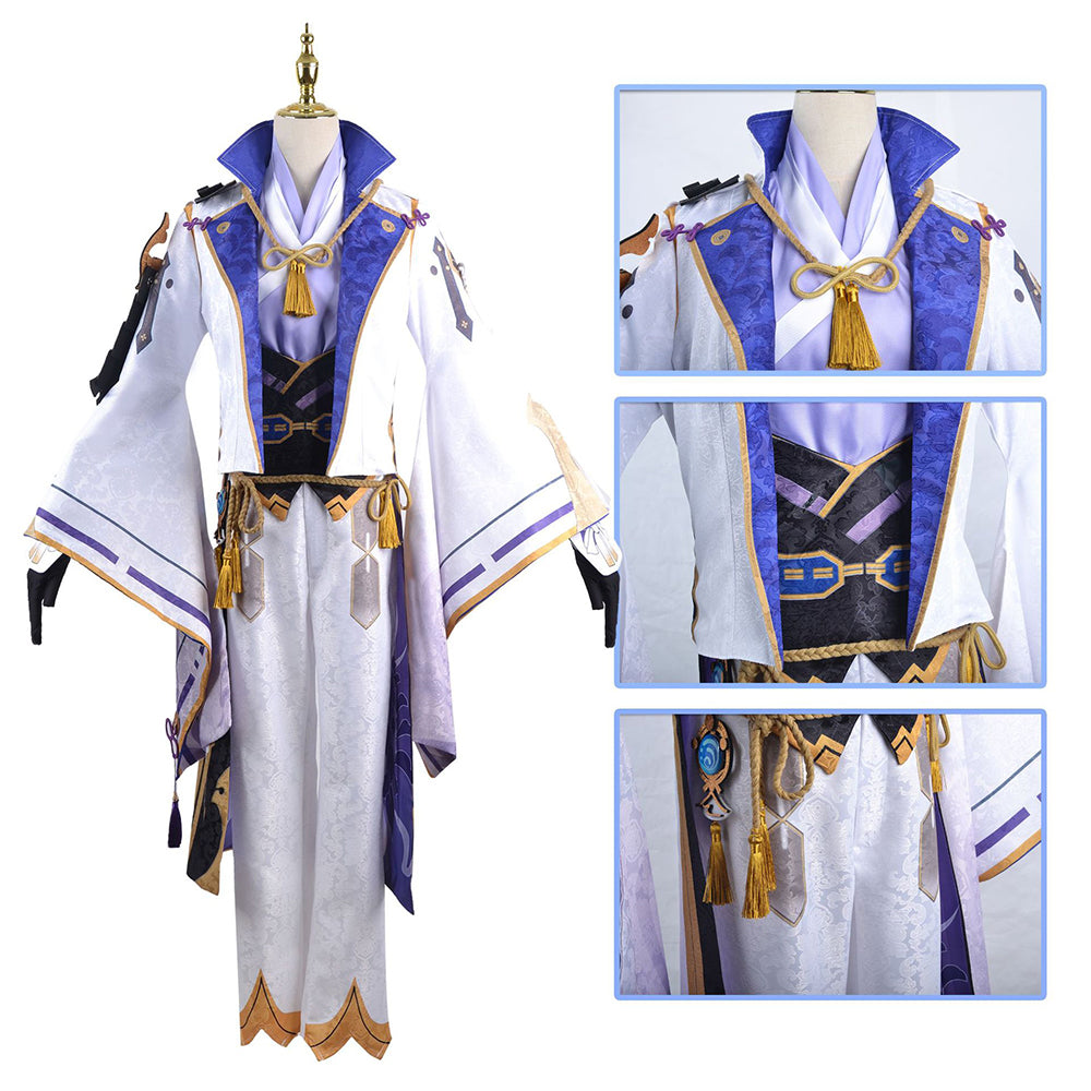 Genshin Impact Kamisato Ayato Cosplay Costume