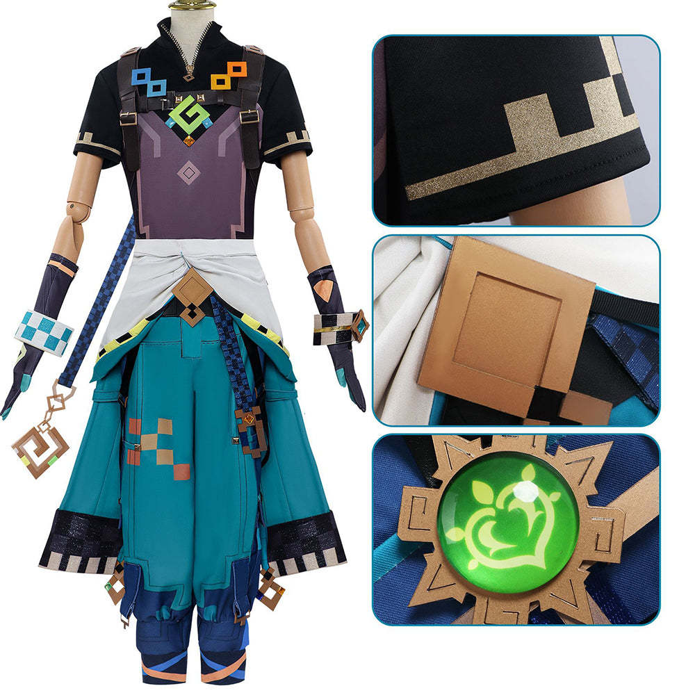 Genshin Impact Kinich Cosplay Costume-Cosplay Instrumentality Project