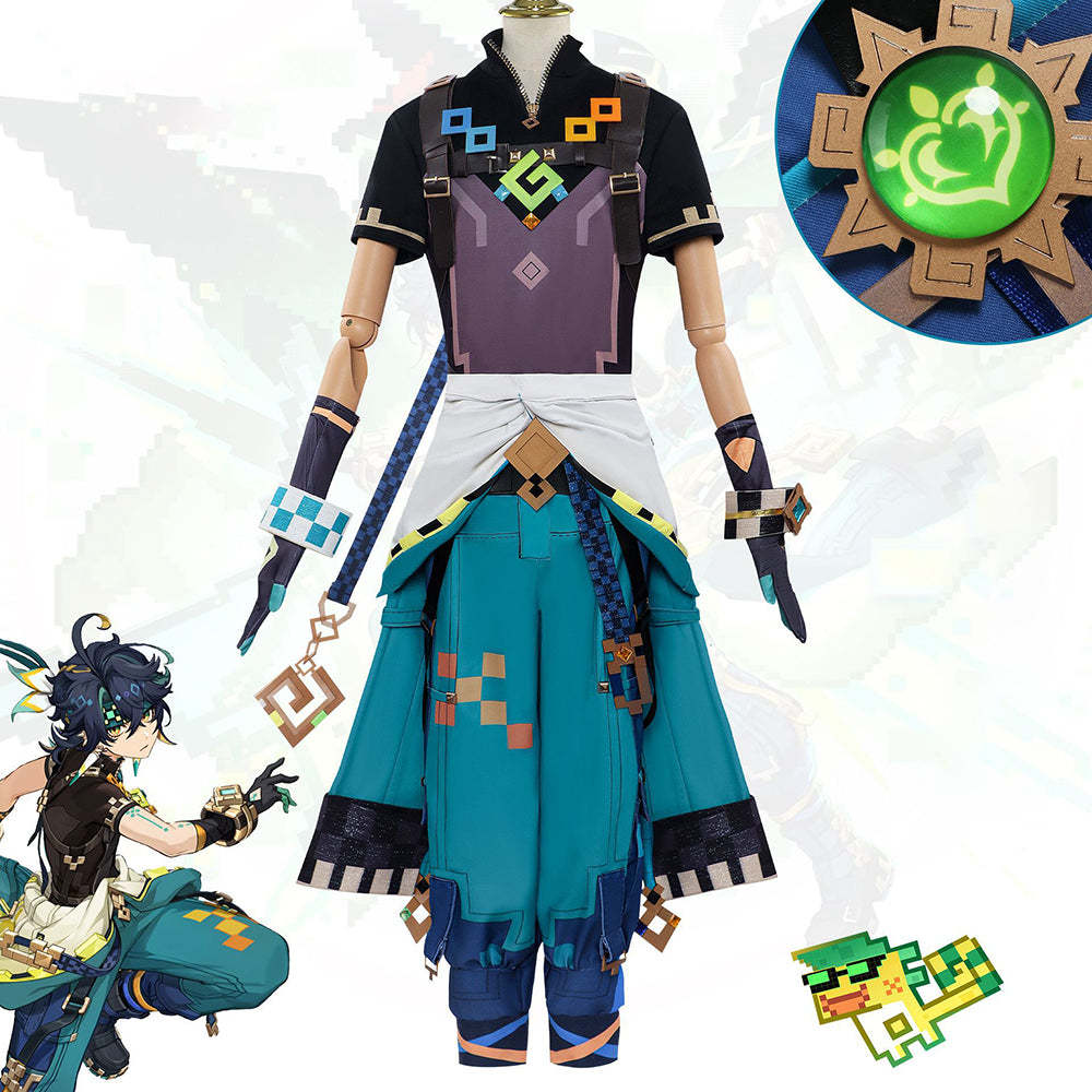 Genshin Impact Kinich Cosplay Costume-Cosplay Instrumentality Project