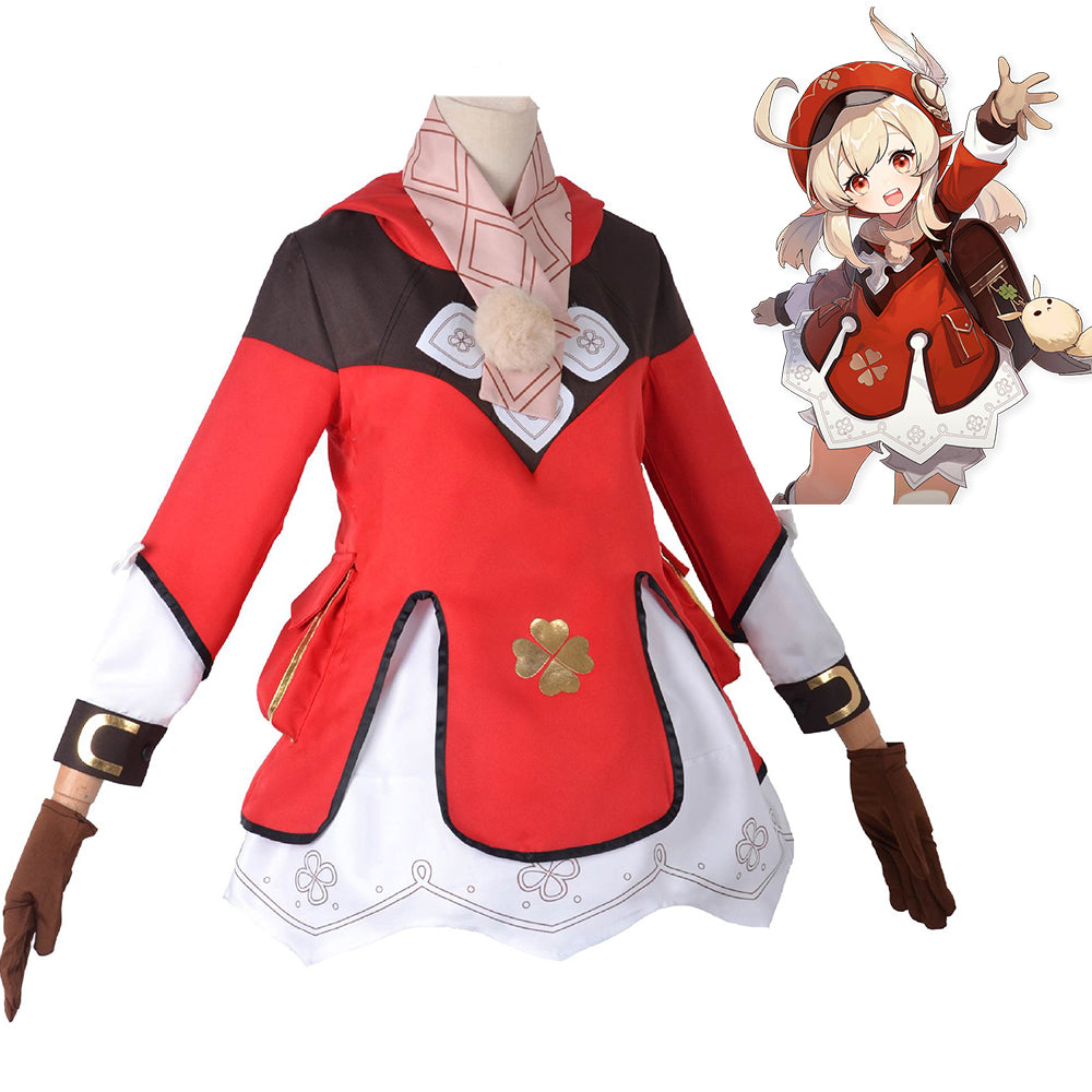Genshin Impact Klee Cosplay Costume