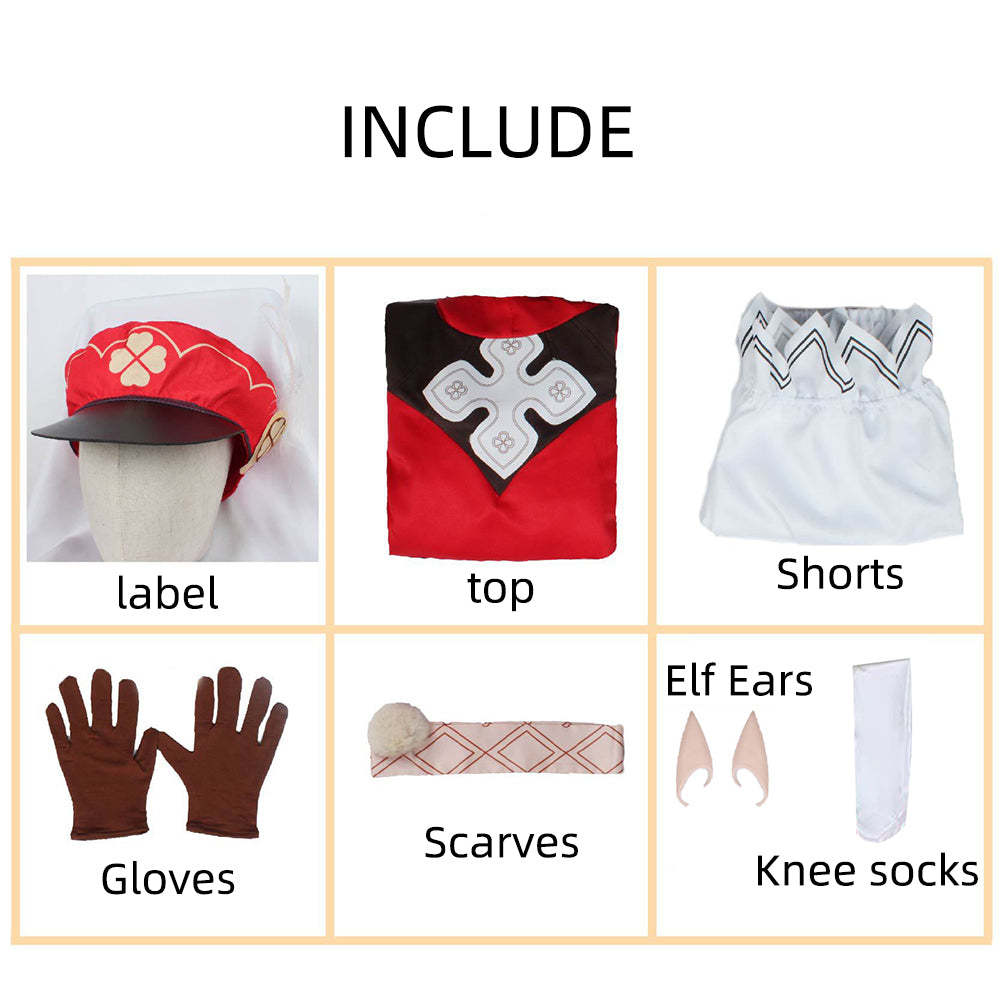 Genshin Impact Klee Cosplay Costume