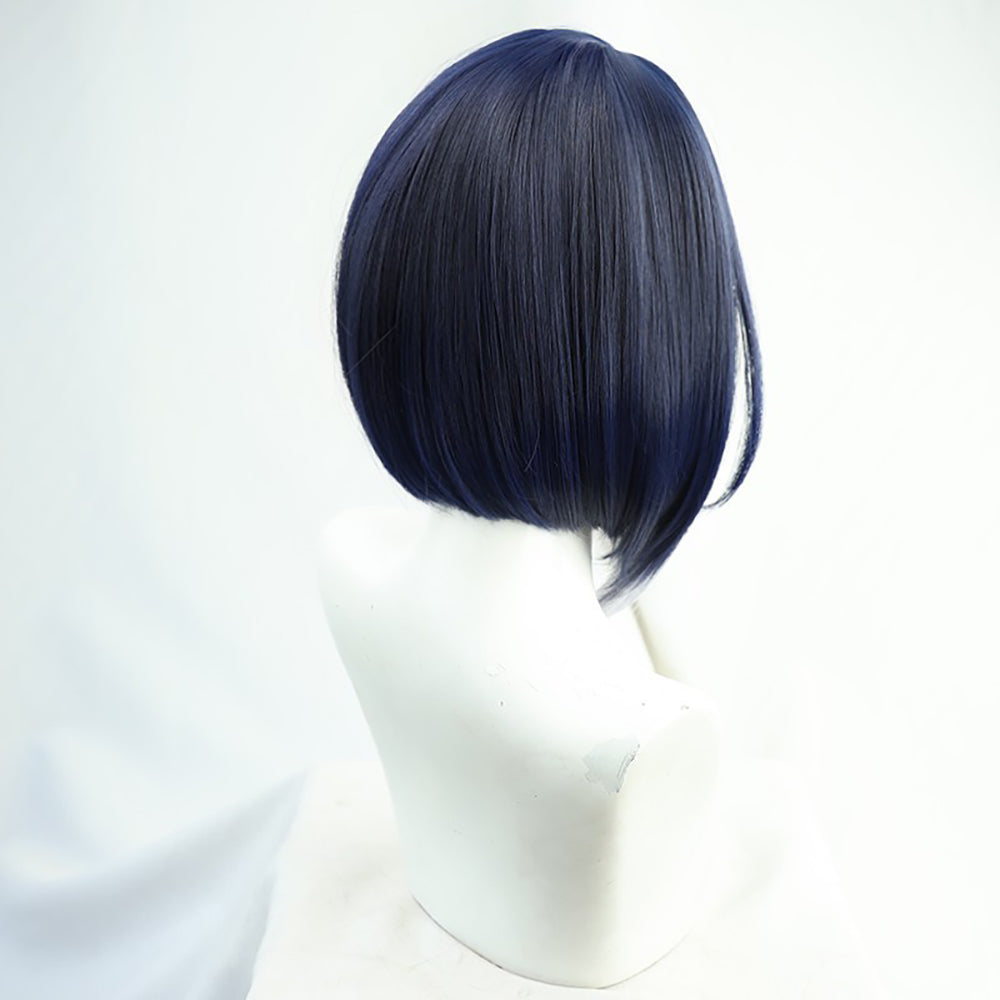 Genshin Impact Kujou Sara Blue Cosplay Wig-Cosplay Instrumentality Project
