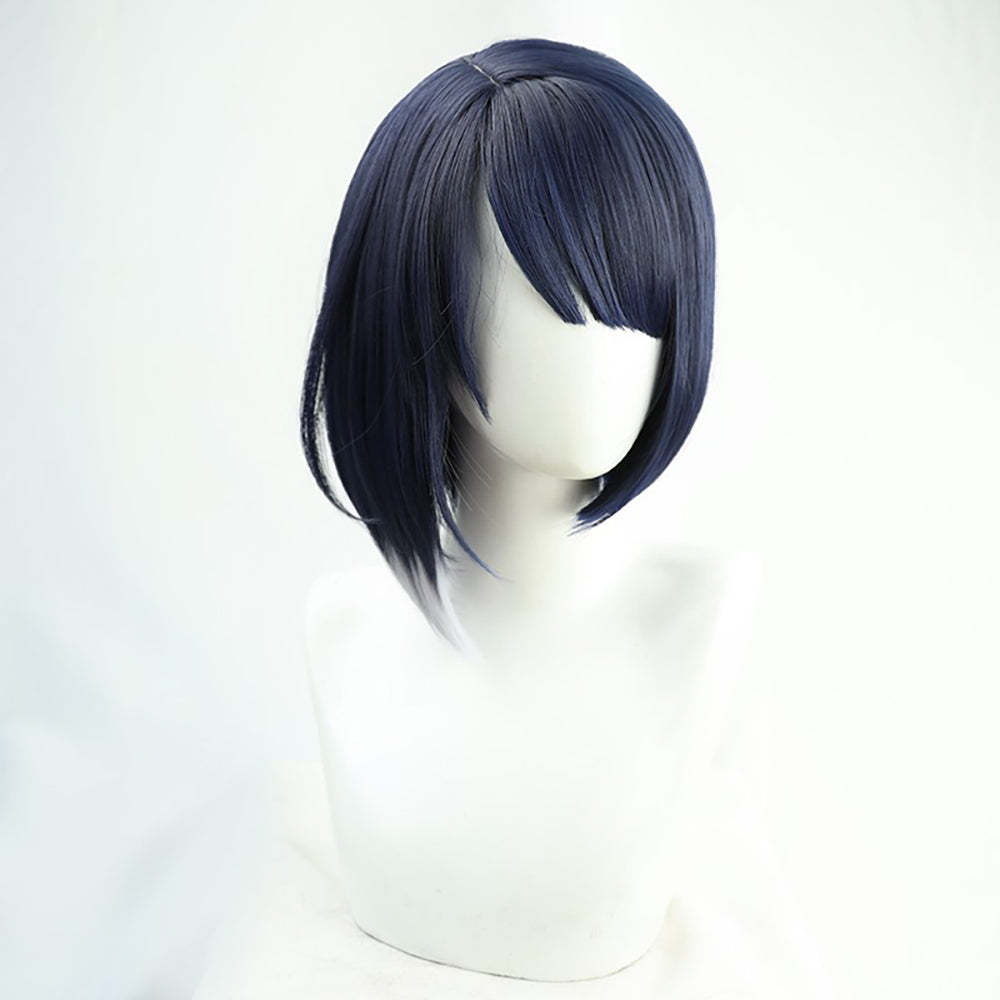 Genshin Impact Kujou Sara Blue Cosplay Wig-Cosplay Instrumentality Project