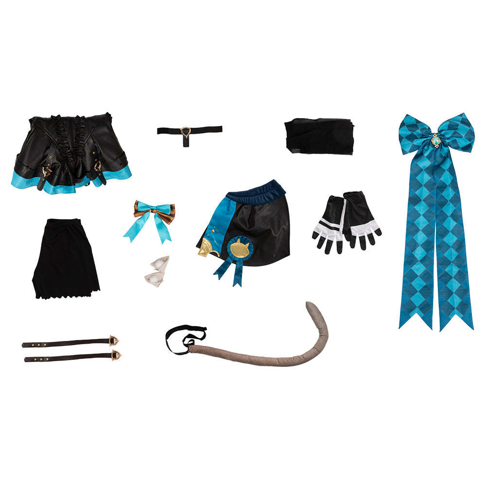 Genshin Impact Lynette Cosplay Costume