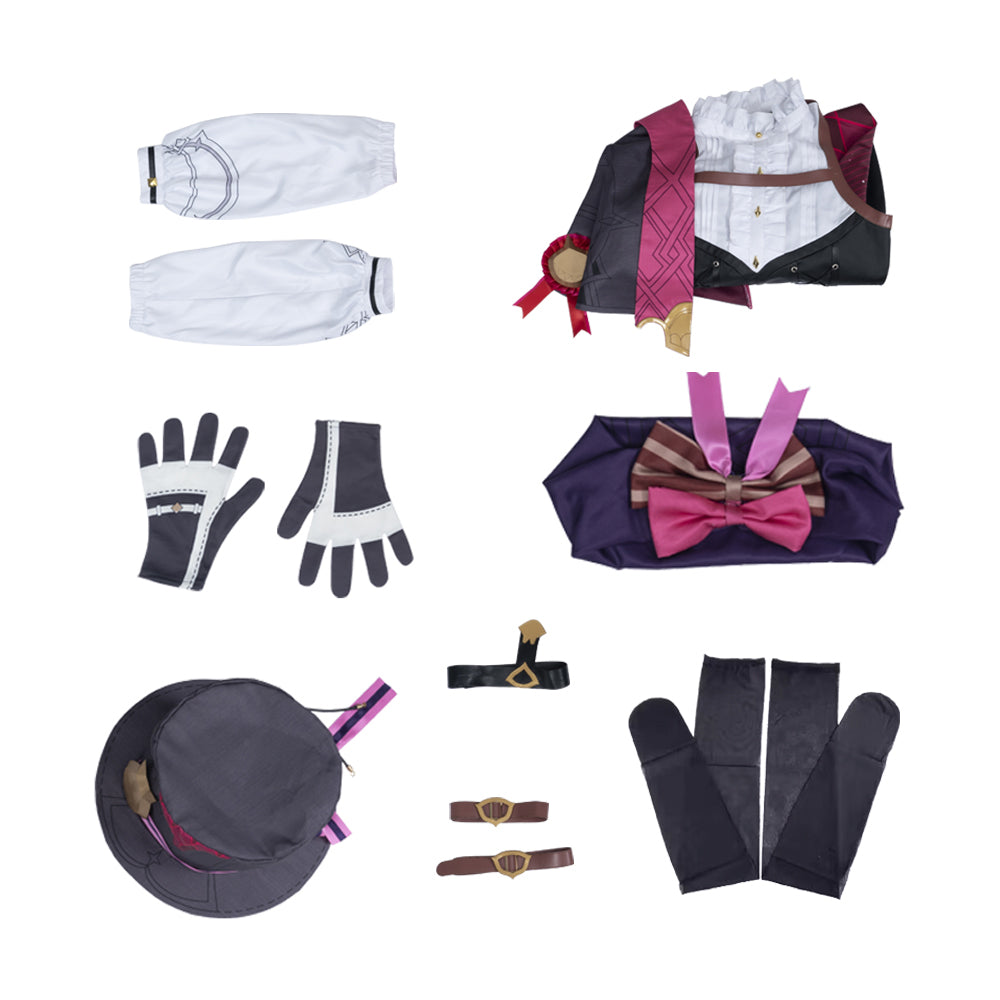 Genshin Impact Lyney Cosplay Costume-Cosplay Instrumentality Project