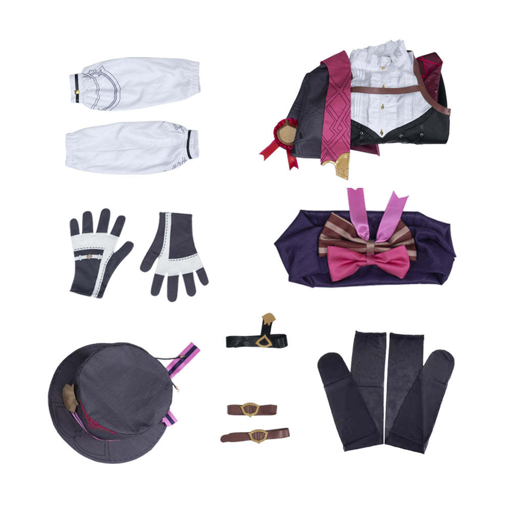 Genshin Impact Lyney Cosplay Costume-Cosplay Instrumentality Project