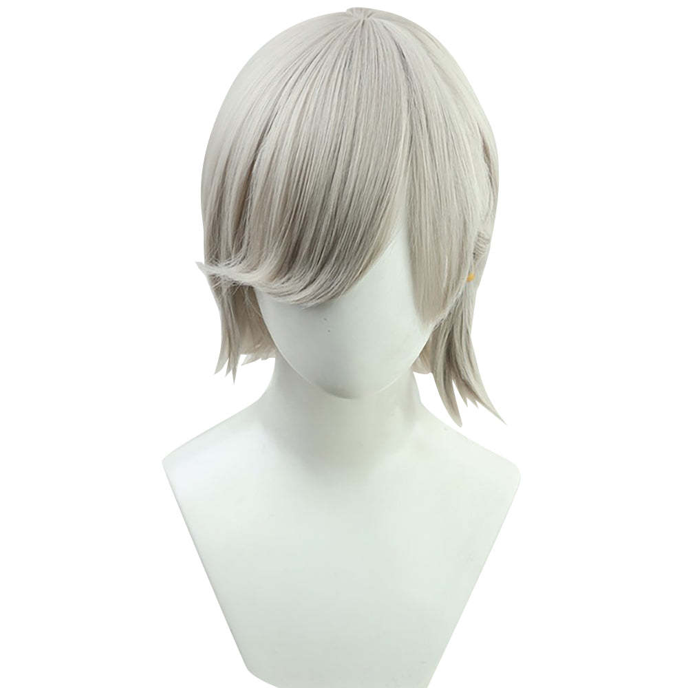 Genshin Impact Lyney White Cosplay Wig