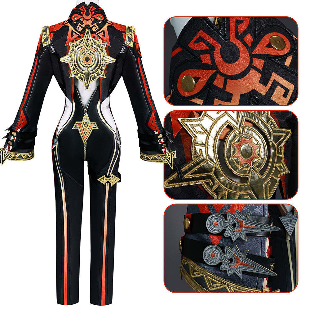 Genshin Impact Mavuika Cosplay Costume-Cosplay Instrumentality Project