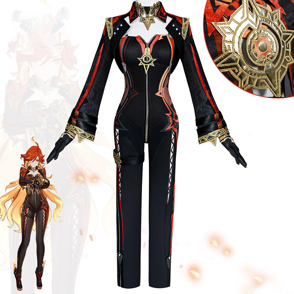 Genshin Impact Mavuika Cosplay Costume-Cosplay Instrumentality Project