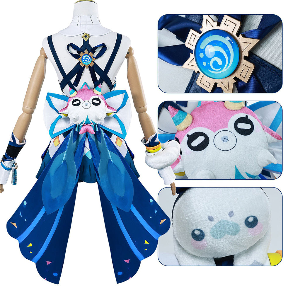 Genshin Impact Mualani Cosplay Costume