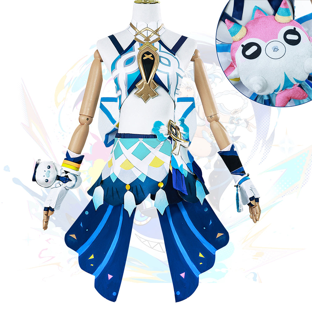 Genshin Impact Mualani Cosplay Costume
