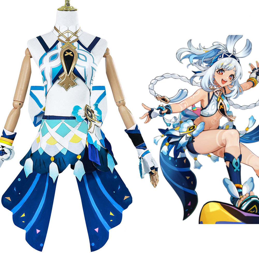 Genshin Impact Mualani Cosplay Costume