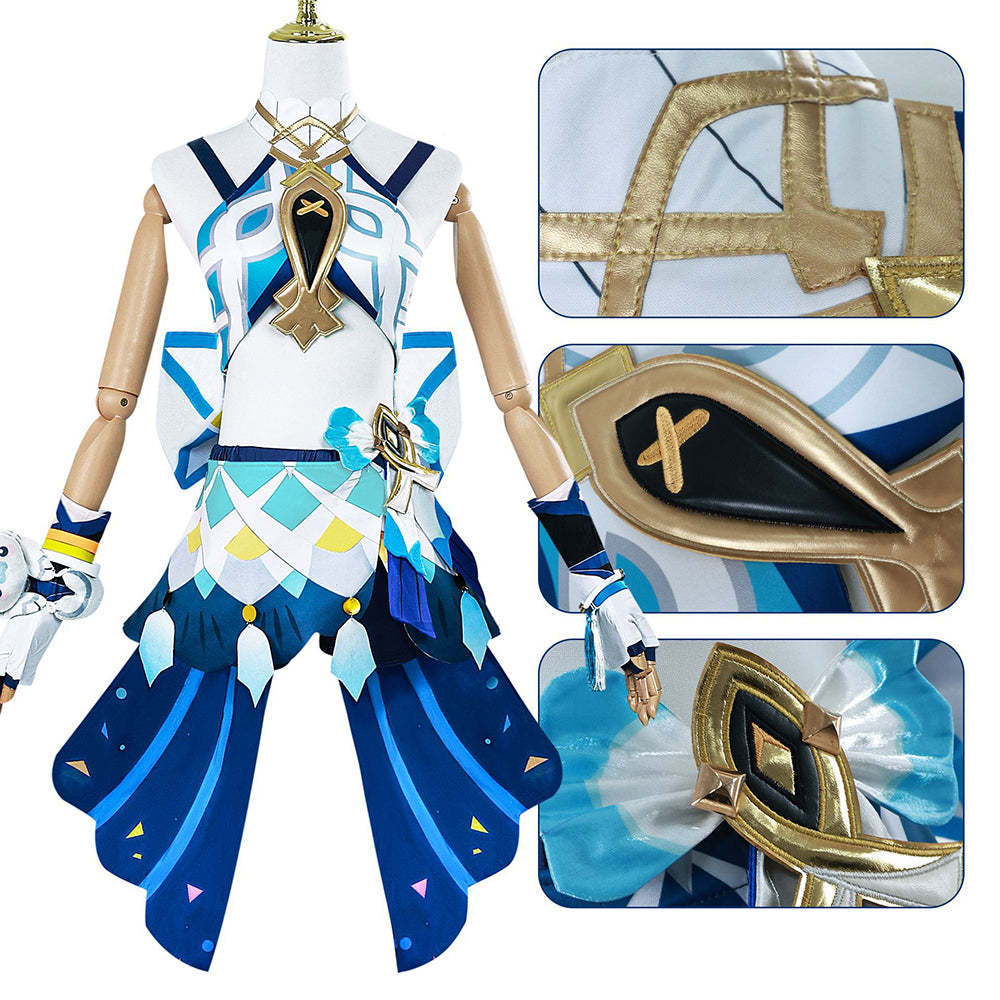 Genshin Impact Mualani Cosplay Costume