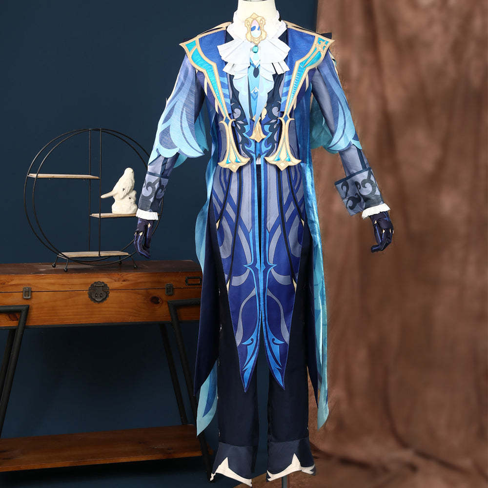 Genshin Impact Neuvillette Cosplay Costume