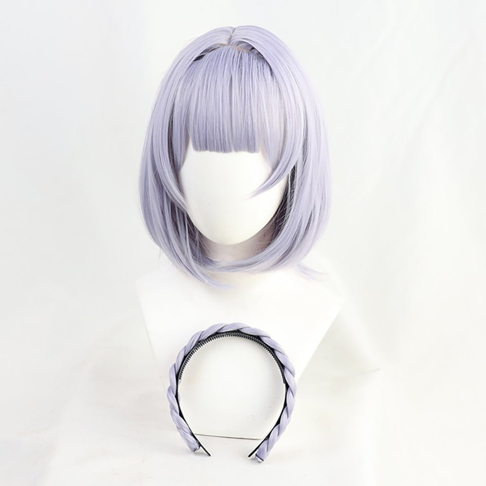 Genshin Impact Noelle Silver Cosplay Wig-Cosplay Instrumentality Project