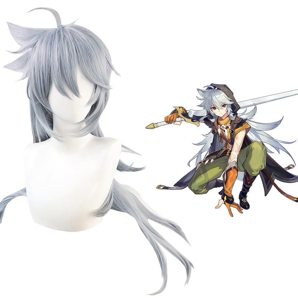 Genshin Impact Razor Silver Cosplay Wig-Cosplay Instrumentality Project