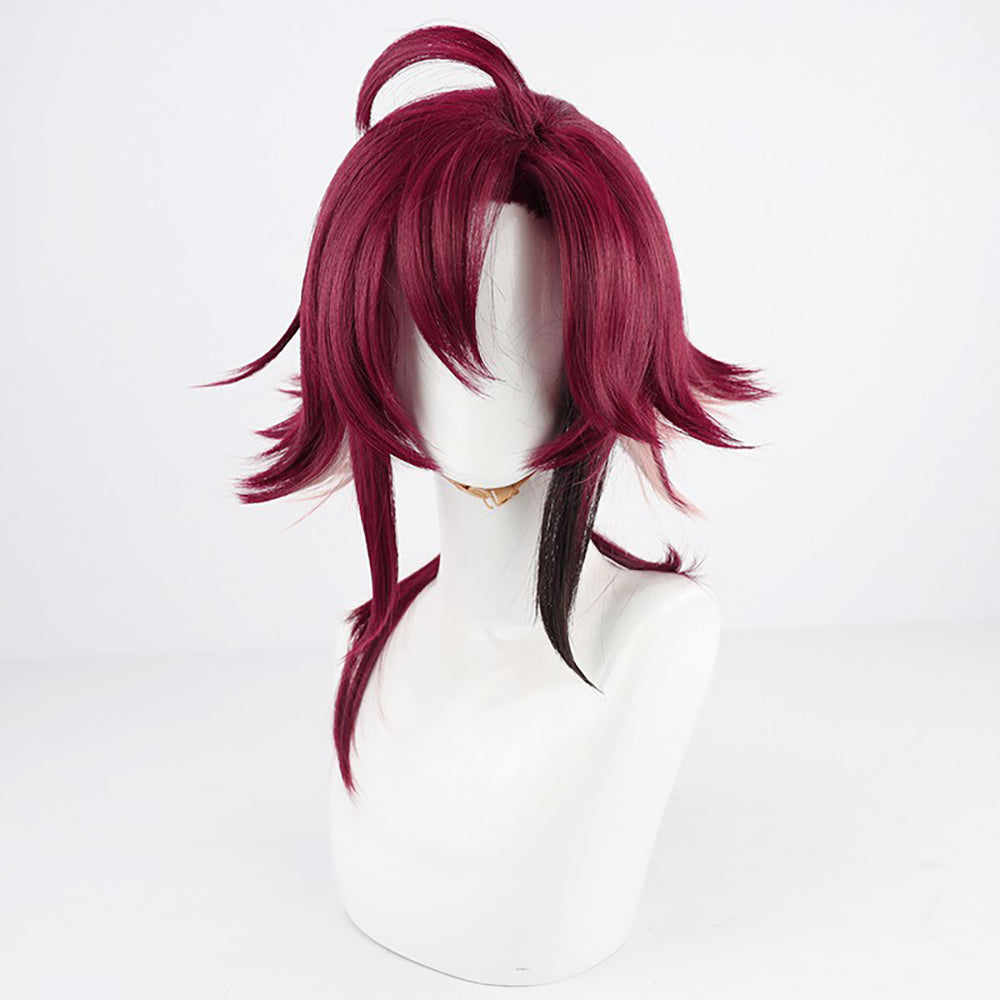 Genshin Impact Shikanoin Heizou Purple Cosplay Wig