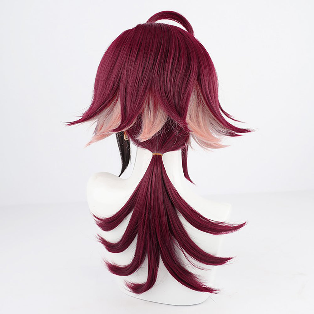 Genshin Impact Shikanoin Heizou Purple Cosplay Wig
