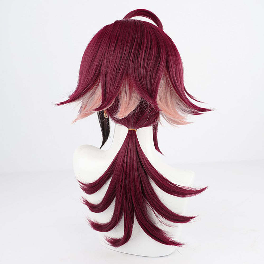 Genshin Impact Shikanoin Heizou Purple Cosplay Wig