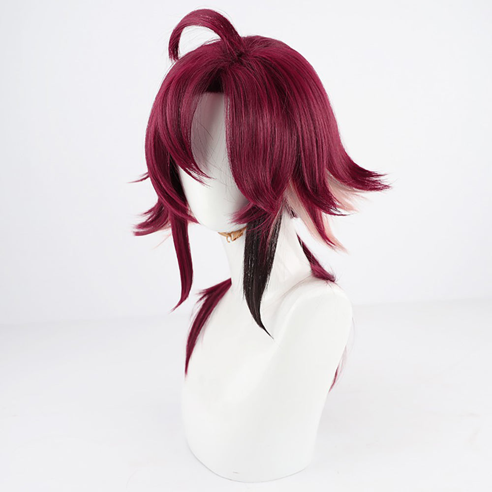 Genshin Impact Shikanoin Heizou Purple Cosplay Wig