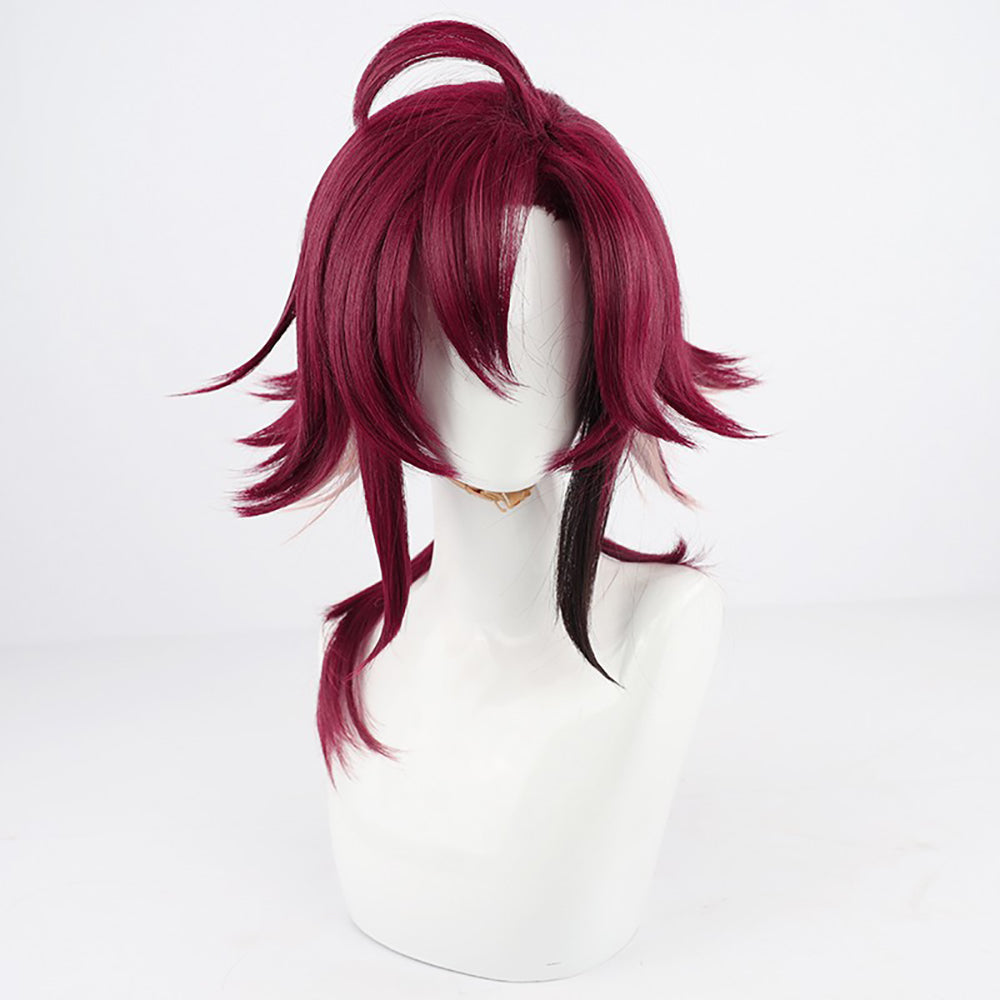 Genshin Impact Shikanoin Heizou Purple Cosplay Wig