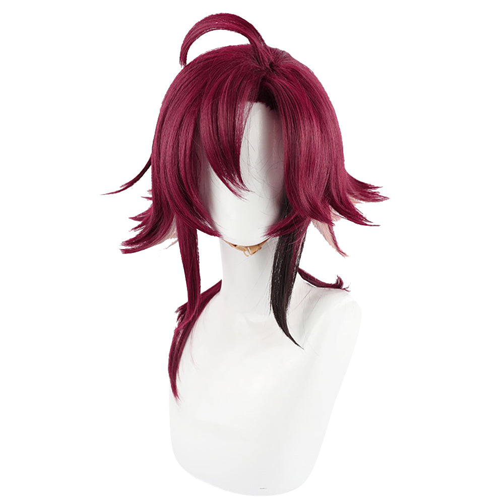 Genshin Impact Shikanoin Heizou Purple Cosplay Wig
