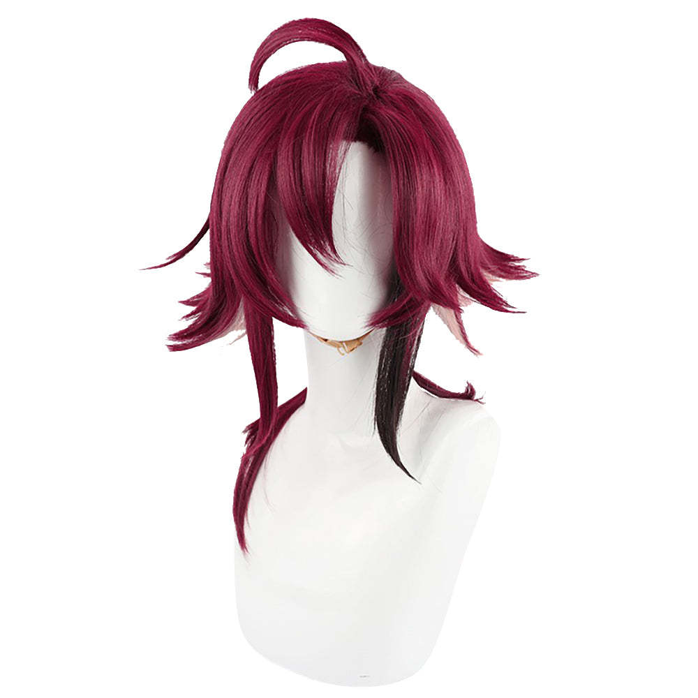 Genshin Impact Shikanoin Heizou Purple Cosplay Wig