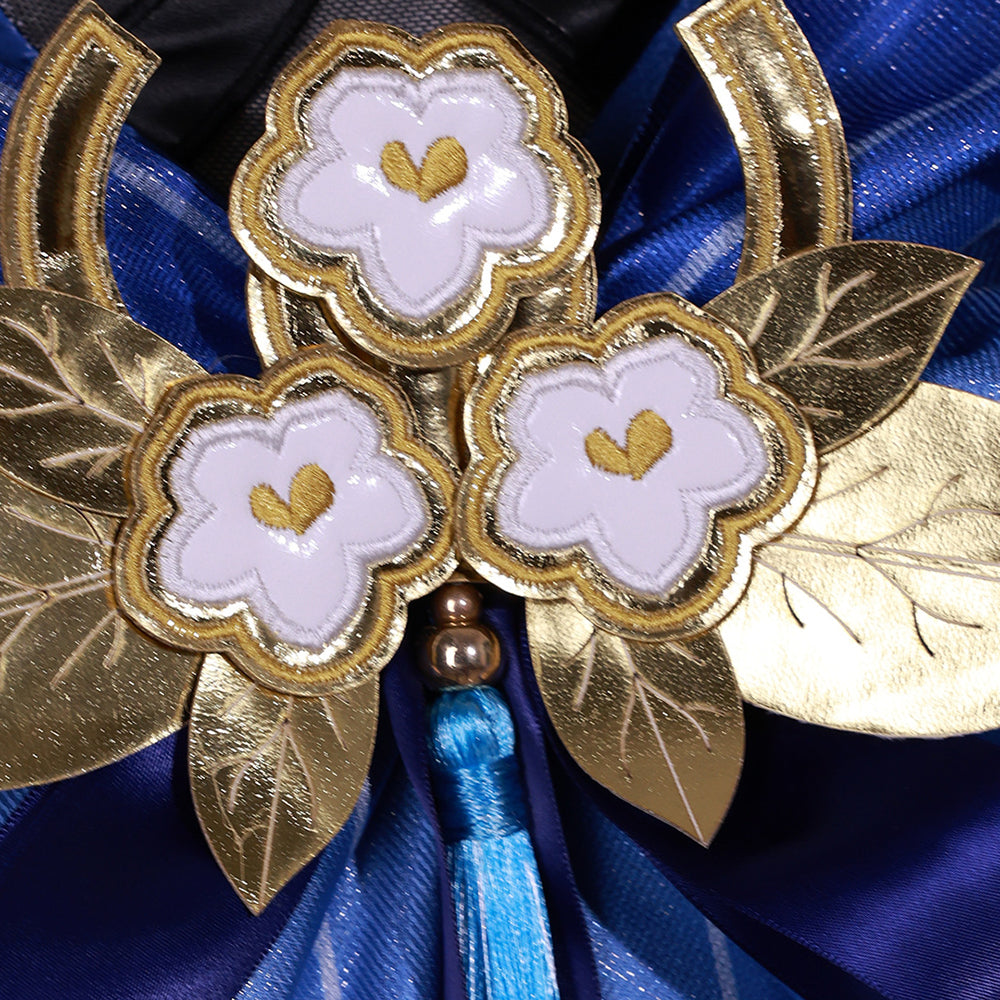 Genshin Impact Twilight Blossom Ganyu Skin Cosplay Costume