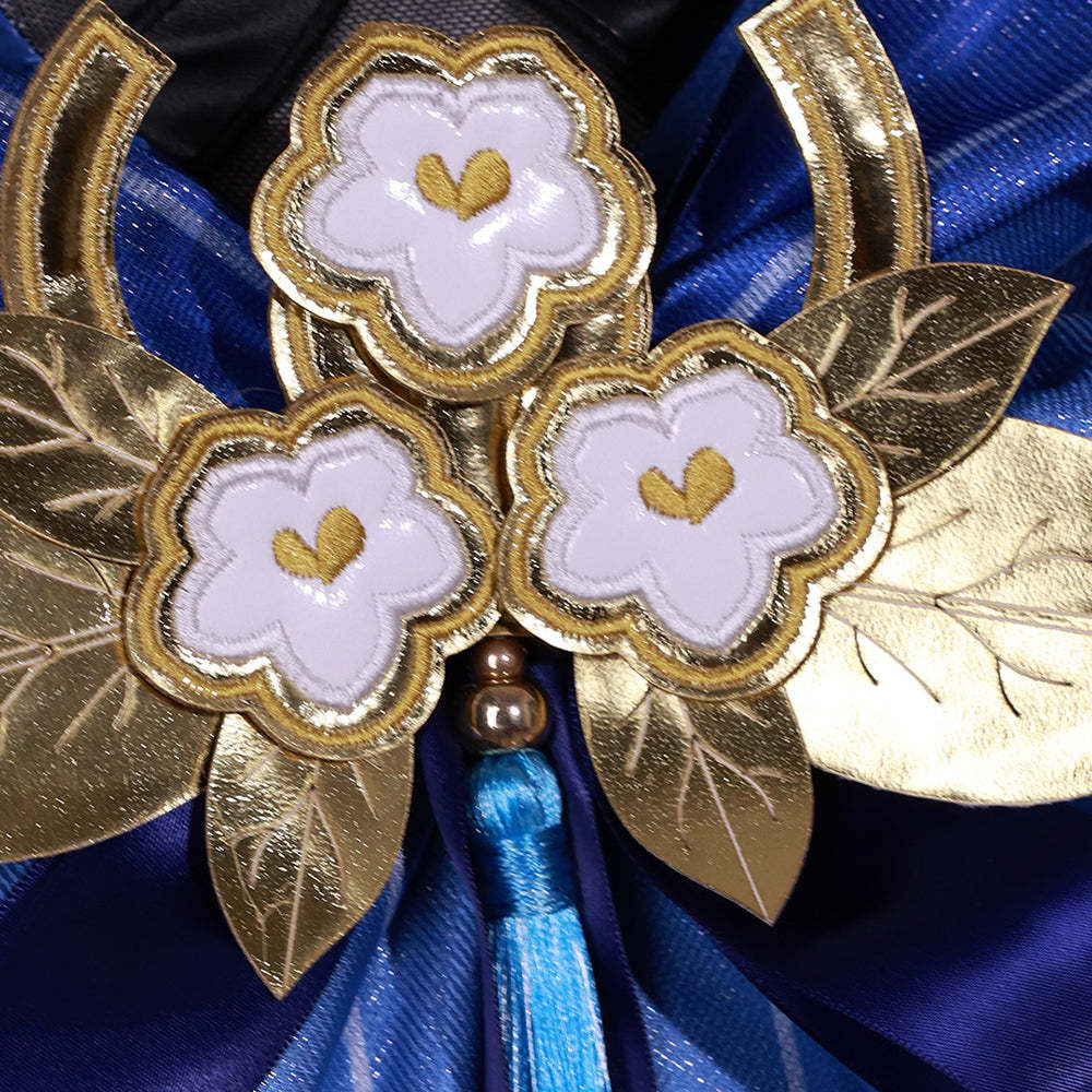 Genshin Impact Twilight Blossom Ganyu Skin Cosplay Costume