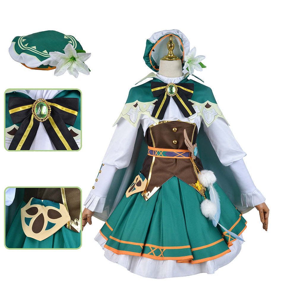 Genshin Impact Venti Cosplay Costume