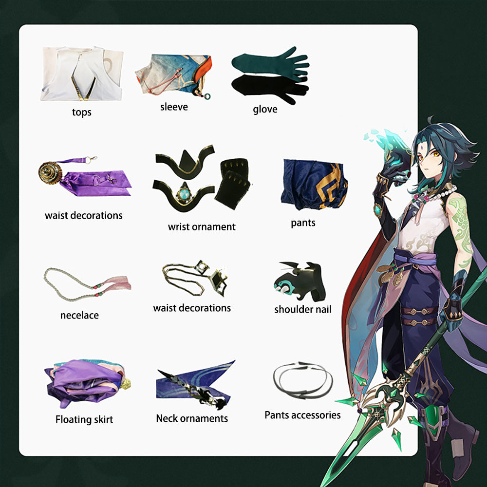 Genshin Impact Xiao Cosplay Costume-Cosplay Instrumentality Project