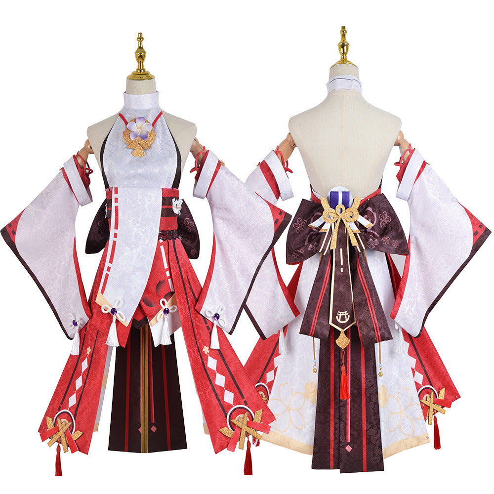 Genshin Impact Yae Miko Cosplay Costume-Cosplay Instrumentality Project