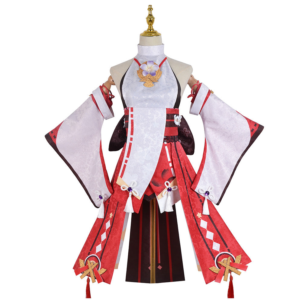 Genshin Impact Yae Miko Cosplay Costume-Cosplay Instrumentality Project
