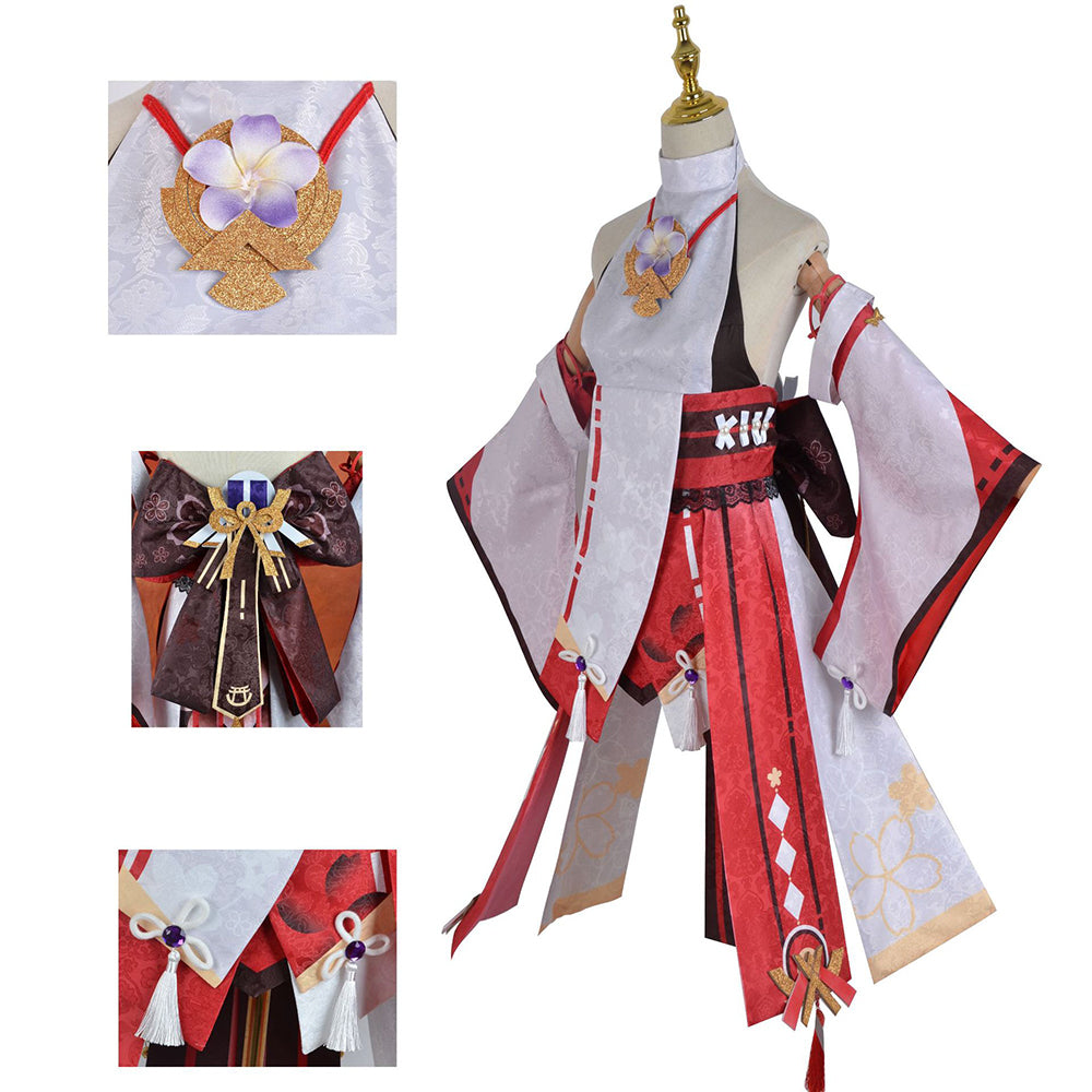 Genshin Impact Yae Miko Cosplay Costume-Cosplay Instrumentality Project