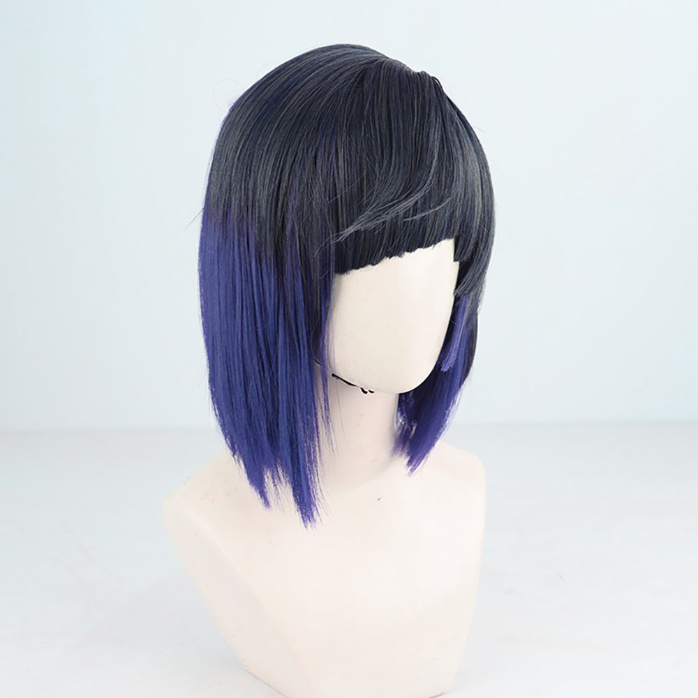 Genshin Impact Yelan Blue Cosplay Wig